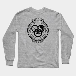 The Wheel of Time University - School of Law (Blue Sister) Long Sleeve T-Shirt